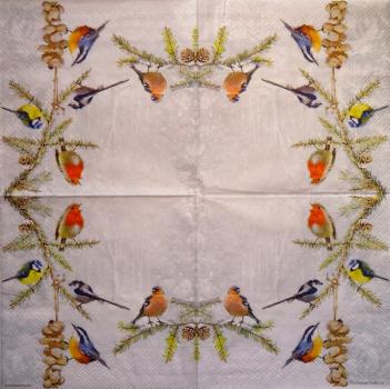 167 Vögel - 3-ply - Ambiente